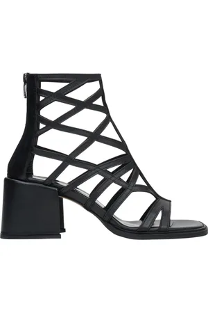 Estro Dames, Schoenen, Zwart, Maat: 38 EU Leer