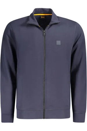 HUGO BOSS Heren, Sweatshirts & Hoodies, Blauw, Maat: M Katoen