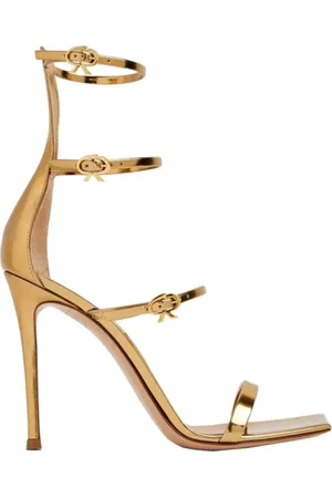 Gianvito Rossi Dames, Schoenen, Geel, Maat: 38 1/2 EU Leer