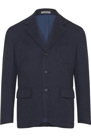 corneliani Heren, Jassen, Blauw, Maat: M Linnen