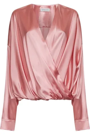 DRIES VAN NOTEN Dames, Blouses & Shirts, Roze, Maat: M