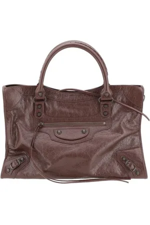 Balenciaga Dames, Tassen, Bruin, Maat: ONE Size Katoen