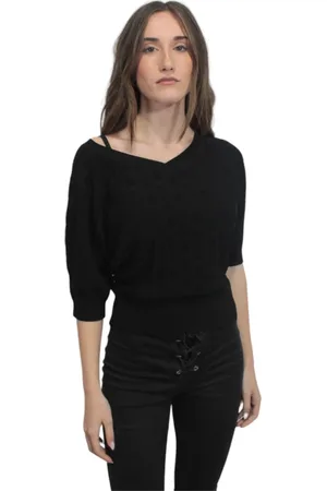 Twin-Set Dames, Truien, Zwart, Maat: M Viscose