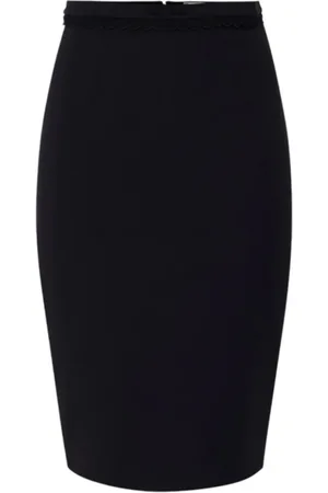 Elisabetta Franchi Dames, Rokken, Zwart, Maat: L