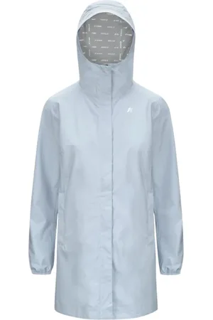 K-Way Dames, Jassen, Blauw, Maat: L Poliester