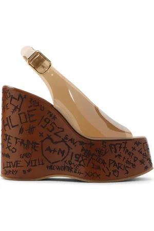 Chloé Dames, Schoenen, Bruin, Maat: 40 EU