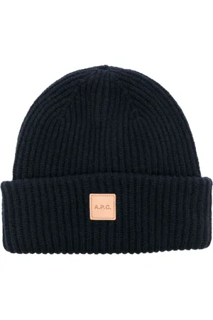 A.P.C. Heren, Accessoires, Blauw, Maat: ONE Size Wol