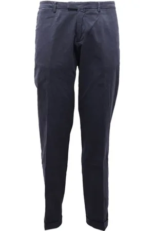 Briglia 1949 Heren, Broeken, Blauw, Maat: 2XL Katoen