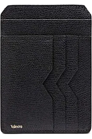 VALEXTRA Heren, Accessoires, Zwart, Maat: ONE Size Leer