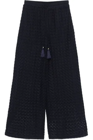 Twin-Set Dames, Broeken, Blauw, Maat: M