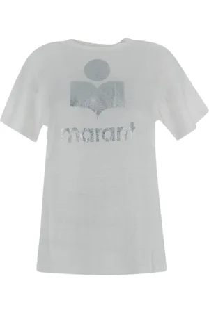 Isabel Marant Dames, Tops, Wit, Maat: L Linnen