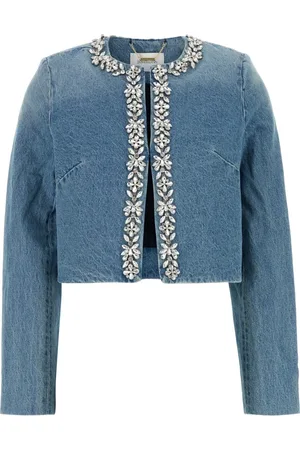 ZIMMERMANN Dames, Jassen, Blauw, Maat: XS Denim