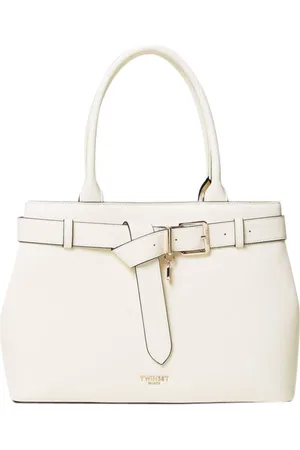 Twin-Set Dames, Tassen, Wit, Maat: ONE Size Leer