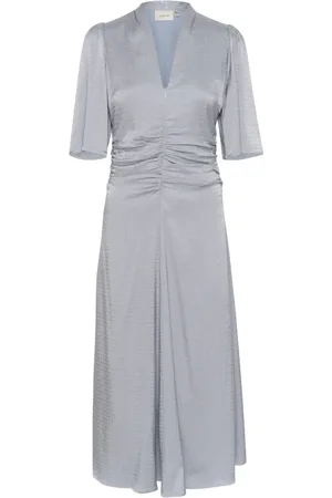 Gestuz Dames, Jurken, Blauw, Maat: S Viscose