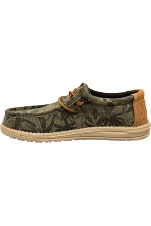 Hey dude Heren, Schoenen, Groen, Maat: 42 EU Leer