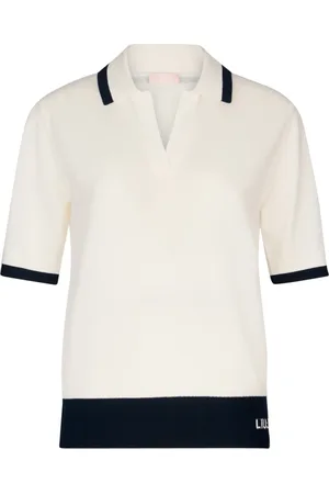 Liu Jo Dames, Truien, Wit, Maat: M Viscose