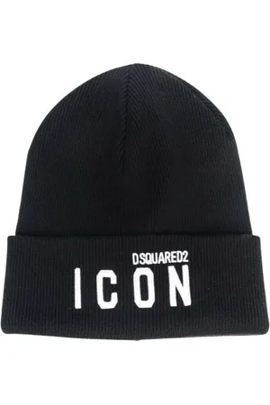 Dsquared2 Heren, Accessoires, Zwart, Maat: ONE Size Wol