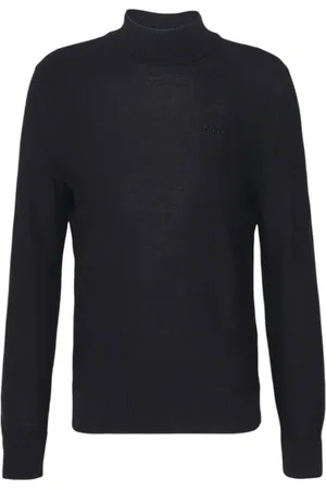 HUGO BOSS Heren, Truien, Zwart, Maat: M Wol