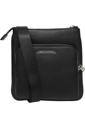 Armani Exchange Heren, Tassen, Zwart, Maat: ONE Size Leer