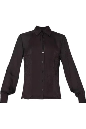 Liu Jo Dames, Blouses & Shirts, Zwart, Maat: L Viscose