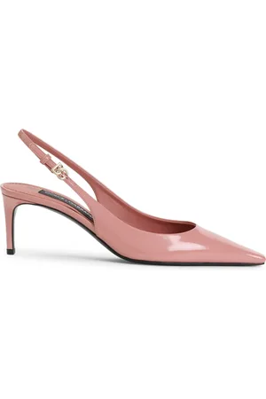 Dolce & Gabbana Dames, Schoenen, Roze, Maat: 37 EU Leer