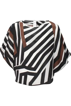 Max Mara Dames, Blouses & Shirts, Bruin, Maat: S/M Zijde