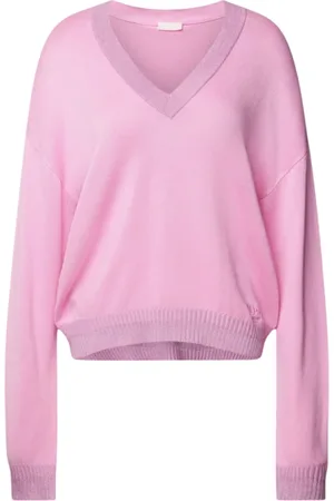 Liu Jo Dames, Truien, Roze, Maat: M Viscose