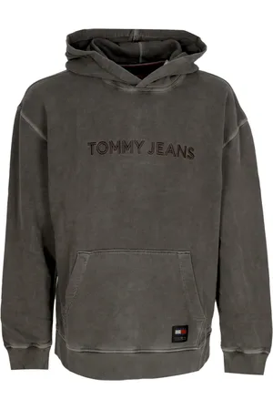 Tommy Hilfiger Heren, Sweatshirts & Hoodies, Zwart, Maat: L Katoen