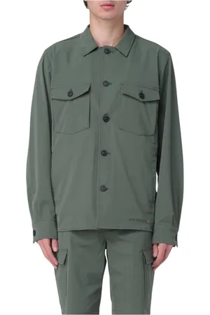 save the duck Heren, Jassen, Groen, Maat: XL