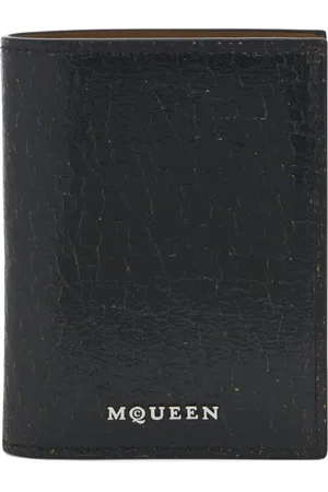 Alexander McQueen Heren, Accessoires, Zwart, Maat: ONE Size Leer