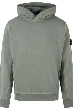 Stone Island Heren, Sweatshirts & Hoodies, Groen, Maat: M Katoen