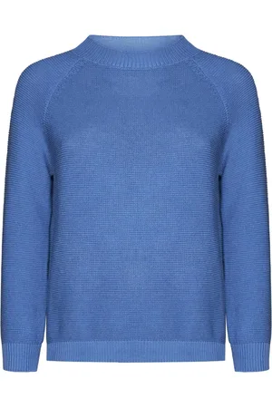 Max Mara Dames, Truien, Blauw, Maat: XS