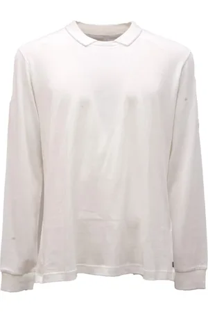 ELEVENTY Heren, Sweatshirts & Hoodies, Wit, Maat: XL Katoen