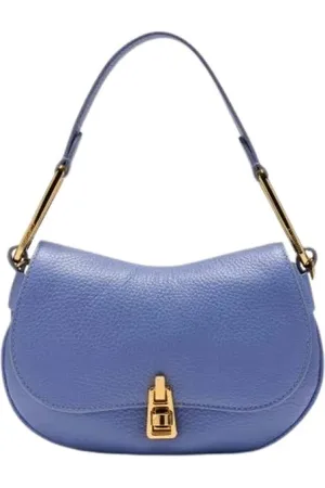 Coccinelle Dames, Tassen, Blauw, Maat: ONE Size Leer