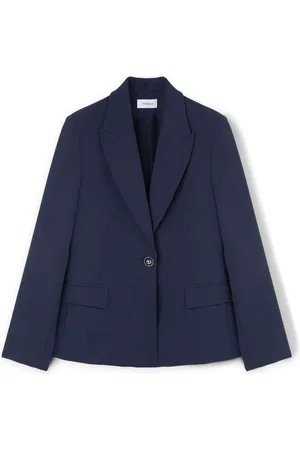 Motivi Dames, Jassen, Blauw, Maat: 2XL Leer