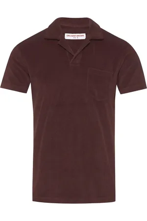 Orlebar Brown Heren, Tops, Rood, Maat: L Katoen