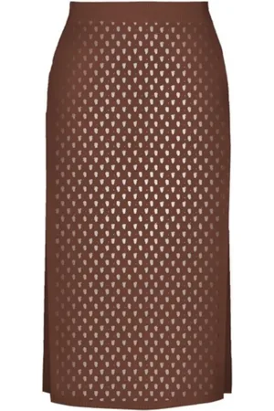 MC2 SAINT BARTH Dames, Rokken, Bruin, Maat: M
