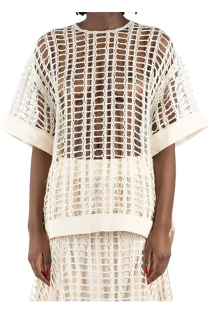 Jil Sander Dames, Truien, , Maat: S Linnen