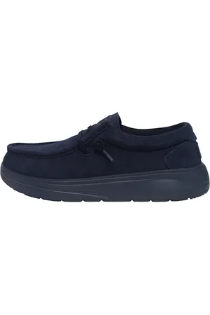 Hey dude Heren, Schoenen, Blauw, Maat: 46 EU Suède