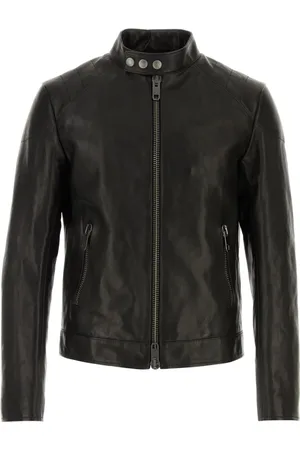 Bally Heren, Jassen, Zwart, Maat: L Leer