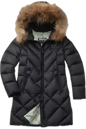 Blauer Dames, Mantels, Zwart, Maat: XS Katoen