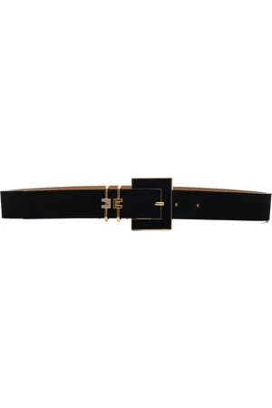 Elisabetta Franchi Dames, Accessoires, Zwart, Maat: XS Suède