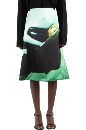 Jil Sander Dames, Rokken, Veelkleurig, Maat: S Viscose