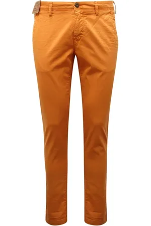 Masons Heren, Broeken, Oranje, Maat: S