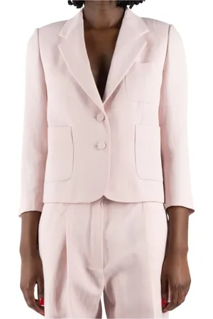 DRIES VAN NOTEN Dames, Jassen, Roze, Maat: M Wol