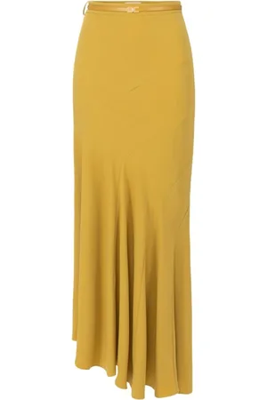 Elisabetta Franchi Dames, Rokken, Geel, Maat: S