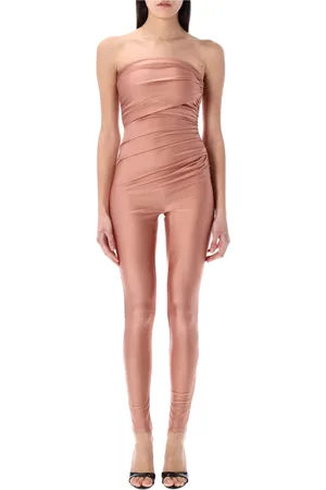 Andamane Dames, Jumpsuits & Playsuits, Roze, Maat: M Polyamide