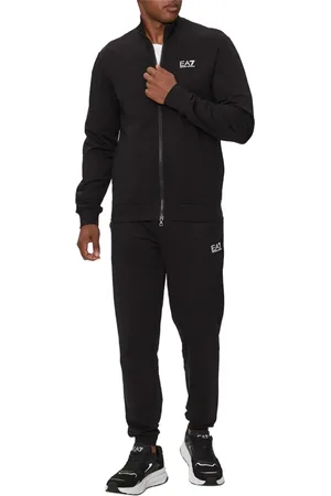 EA7 Heren, Sport, Zwart, Maat: 3XL Katoen