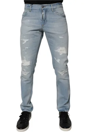 Dolce & Gabbana Heren, Jeans, Blauw, Maat: S Denim
