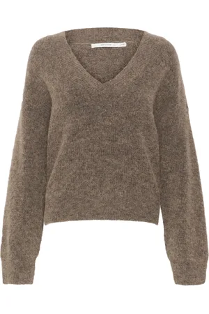 Gestuz Dames, Truien, Bruin, Maat: XL
